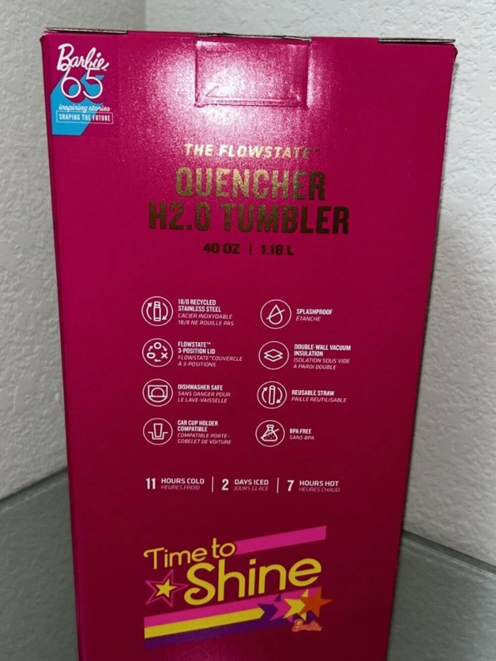 Stanley X Berbie 70s superstar Quencher 40 oz - Picture 4 of 5